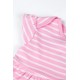 Dress - Frugi - BOBBY - Bunny Rabbit - pink stripe