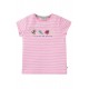 Top - Frugi - Camille - BEE GREAT - pink stripe