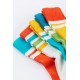 Socks - 5pc - UNISEX - Frugi- Reed - Rainbow multipack