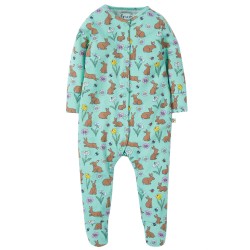Babygrow  - ANIMALS - BUNNY - 2pc set - Frugi - Riverine rabbit - UNISEX - last 6-9m