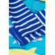 Sun and swim - Swimwear - Frugi - Sun Safe suit - SHARKS - Tropical blue sea