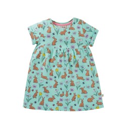 Dress - Frugi - TALLIE - Riverine Bunny Rabbits - last size 18-24m