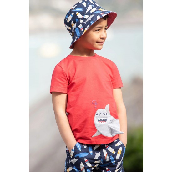 Sun and swim - Hat - Frugi - REVERSIBLE - Russ - Surf Time 