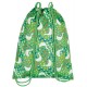 Bag - Drawstring Sport Bag - FRUGI - Good to go - Green - Springtime geese 
