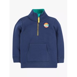 Jumper - Sweatshirt - FRUGI - Handy Half Zip - Be cool be kind