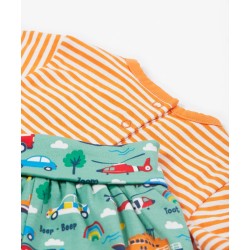 Set - Outfit - Vehicles - Frugi - Holland - To the rescue - ambulance, fire engine, cars..
