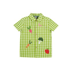 Top - SHIRT - Frugi - REGGIE - GINGHAM CHECK - Grown your own veg