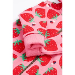 Snuggle Suit - GARDEN - Baby and Toddler - FRUGI - Strawberry Pals - Bee Happy