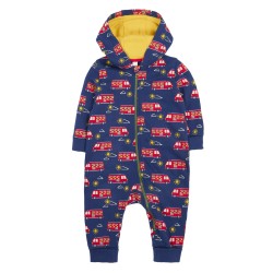 Snuggle Suit - VEHICLES - Baby and Toddler - FRUGI - Fire Engine - Come to the rescue 
