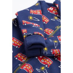 Snuggle Suit - VEHICLES - Baby and Toddler - FRUGI - Fire Engine - Come to the rescue 
