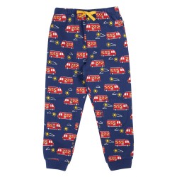Trousers - Crawlers - VEHICLES - Frugi - Fire Engine - Come to the rescue