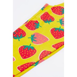 Leggings - Garden - Frugi - Libby - Strawberry Patch - Bee Happy