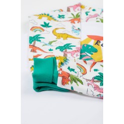 Pyjamas - Dinosaurs - Frugi - Jamie - DIno Land - Walk with dinosaurs