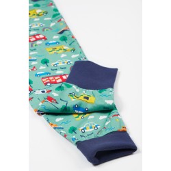 Pyjamas - VEHICLES - Frugi - Sundown - Fire Engine, helicopter, ambulance...-  To the rescue 