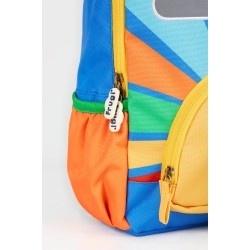 Bag - Backpack - Frugi - Ramble - Rainbow Sun -  28cm x 34cm x 11cm approx 
