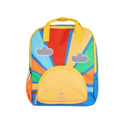 Bag - Backpack - Frugi - Ramble - Rainbow Sun -  28cm x 34cm x 11cm approx 