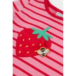 Set - GARDEN - 2pc - Frugi - Ottlie - Strawberry 