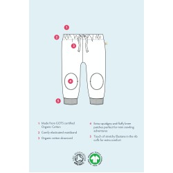 Trousers - Crawlers - VEHICLES - Frugi - RED Mountain Rescue 