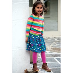 Top - STRIPES - Frugi - Favourite - FOXGLOVE PINK STRIPE 