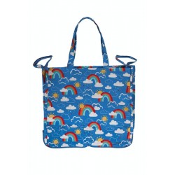 Bag - TOTE Pack Away - Frugi - Shopping Tote bag - Rainbow skies  