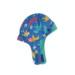 Hat - Winter - Frugi - Explorer with fleece lining - Rainbow Birds Flight - last size 