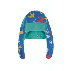Outerwear - Hat - Frugi - Explorer  Winter Hat with fleece lining - Rainbow Birds Flight  1-2y, 6-10yr