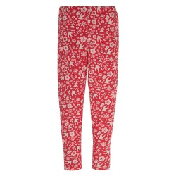 Leggings - Flowers - FRUGI - LIBBY - FLOWERS - Bloom Pink Watermelon Birds and White Flower