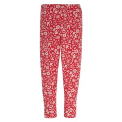 Leggings - FRUGI - LIBBY - FLOWERS -  Bloom Pink Watermelon Birds and White Flower