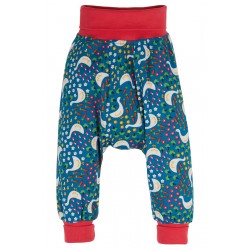 Trousers - Parsnip Pants - FRUGI - GEESE - Blue Springtime Geese -  last size 