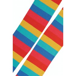 Tights - Frugi - Norah - Bright stripy rainbow - 2-4 and 4-6y    sale