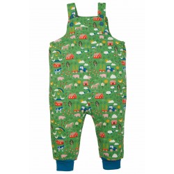 Trousers - Dungarees Parsnips - FRUGI - Green FARM 