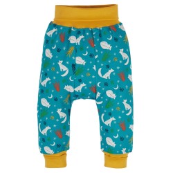 Trousers - Parsnip Pants - Animals - FRUGI - Snoozing meadow wolf - Indies exclusive - last size 12-18m