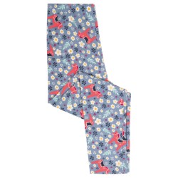 Leggings - Animals - HORSES - FRUGI - LIBBY - Dala Blue