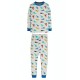 Pyjamas - Frugi - Port Isaac - US style slim style fit - Racing Rockets