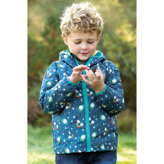JACKET - Frugi - Look At The Stars - Planets with Rainbow