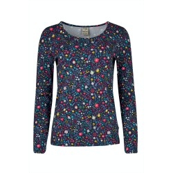 ADULT - TOP - FRUGI - BRYHER - Mountainside Floral Flowers - last size -  ladies 10 