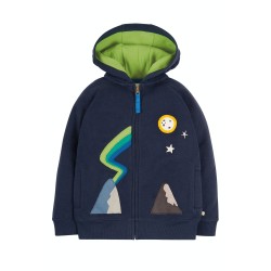 Hoody - Frugi - Luka - Mountain Star - Zip up - last 2 sizes