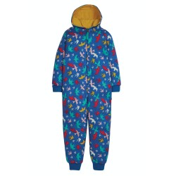 Snuggle suit - Frugi - Big Kids - BIRDS - Rainbow Birds Flights