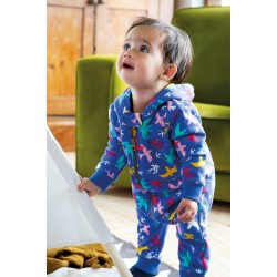 Snuggle Suit - Baby and Toddler - FRUG - BIRDS - Rainbow flight