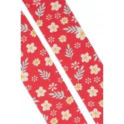 Tights - Frugi - Norah - Pink and Floral - Flowers - last size