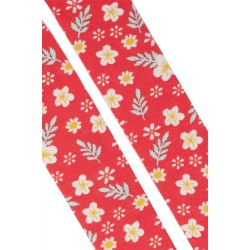 Tights - GARDEN - Frugi - Norah - Flowers - Pink floral - last size - 0-6m