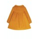 Dress - Frugi - Coco - Yellow Gold Collar dress with Bird - Soft Cord 