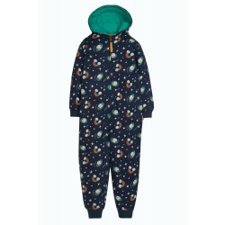Outerwear - Frugi -  Snuggle Suit - Big - Look at the stars indigo blue and Rainbow  -18-24m and 2-3y. 3-4yr - 35% off clearance sale 