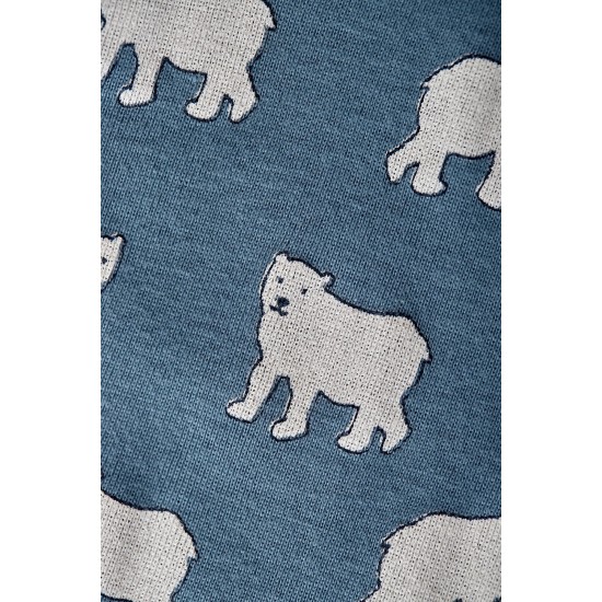 Pyjamas - Onesie Pjs - FRUGI - Zennor - Polar Bears - 3-4y - last size 