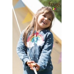 Hoody - RAINBOW - FRUGI - STARS - Dorothy - Rainbow Abisco - 18-24m or 2-3y left in clearance