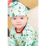Babygrow - Frugi - Aqua Christmas - Let's party - AW21 0-3m last one 45% off - SALE