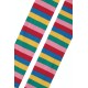 Tights - Frugi - Tamsyn - Navy hem Rainbow Stripe 0-6m, 6-12m