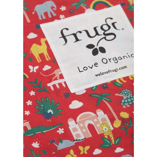 Bag - TOTE - Frugi - India Animals - last one