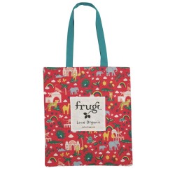 Bag - TOTE - Frugi - India Animals