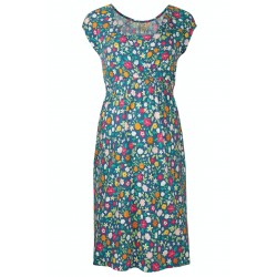 ADULT- Dress - FRUGI - Smocked Dress - Flower Valley - UK 12 - last size